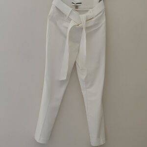 Elegant White Women's Pants